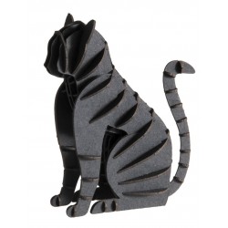 Maquette 3D en papier – Chat noir