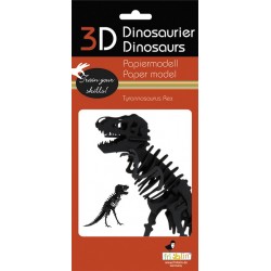 Maquette 3D en papier – Tyrannosaures Rex