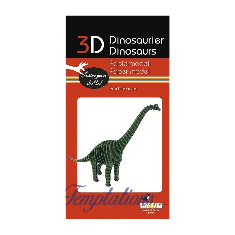Maquette 3D en papier – Brachiosaures
