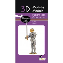 Maquette 3D en papier – Chevalier