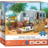 Puzzle 500 pièces- Miel à vendre- Eurographics