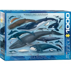 Puzzle 1000 pièces- Baleines & Dauphins– Eurographics