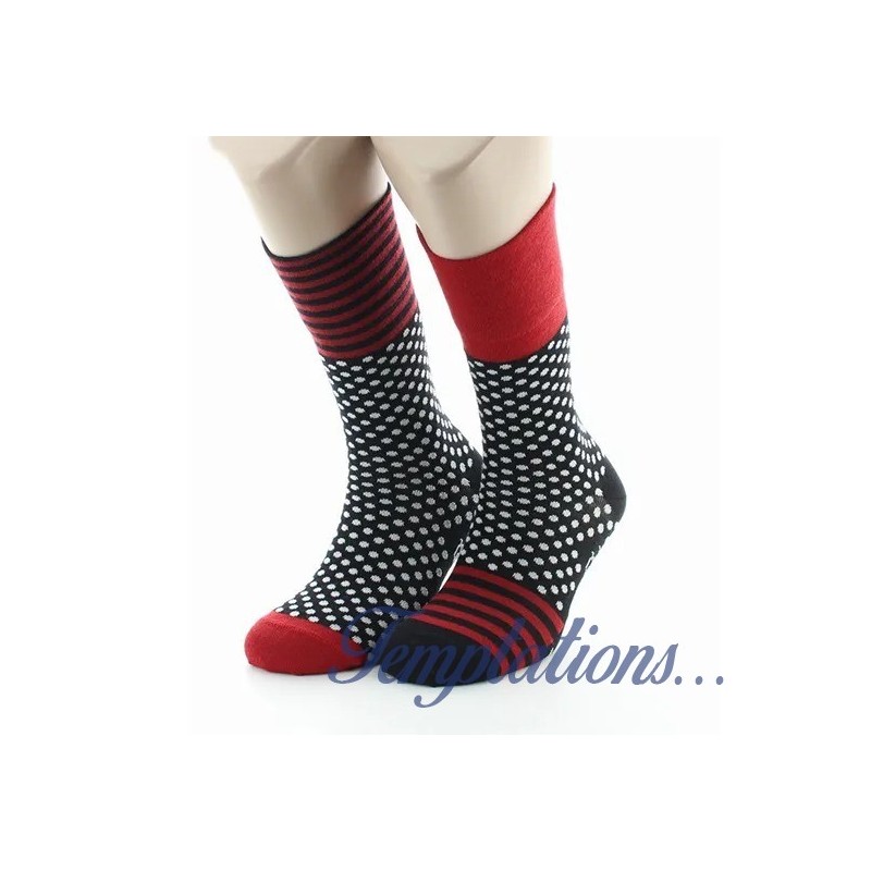 Chaussettes classiques noires en laine homme par Impetus