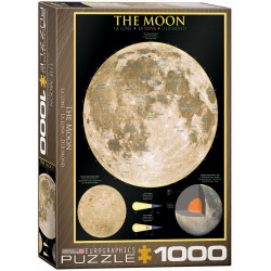 Puzzle 1000 pièces- La lune Eurographics