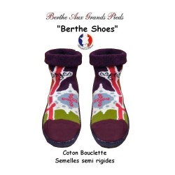 Shoes chaussons Croix De Saint Georges - Berthe Aux Grands Pieds