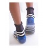 Berth shoes chaussons à rayures bleues/blanches- Berthe Aux Grands Pieds