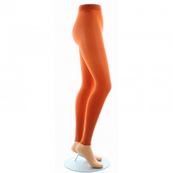 Leggings lycra Orange -Berthe aux grands pieds