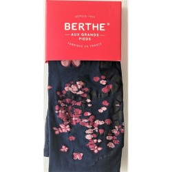 Collant Marine papillons roses – Berthe aux grands pieds