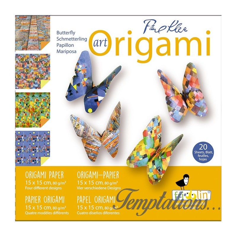 Origami d'Art  - Paul Klee Papillon