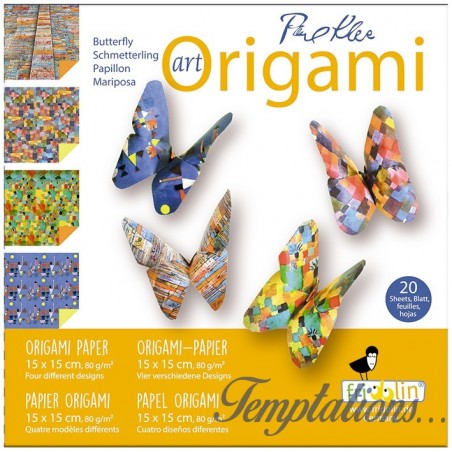 Origami d'Art  - Paul Klee Papillon