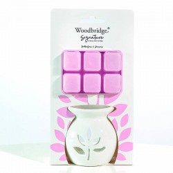 Brûle parfum & cire parfumée Marguerites & Papillons- Woodbridge - Collection Signature