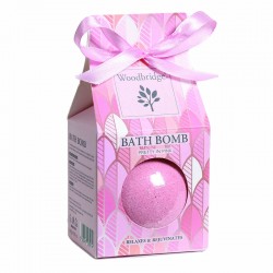 Bombe de bain parfumée Pretty In Pink 140g - Woodbridge