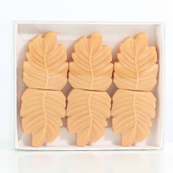 6 cires Amber et Sandalwood