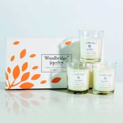 Coffret 3 bougies Peach...