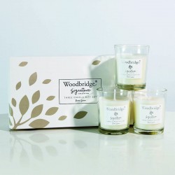 Coffret 3 bougies Pure Linen
