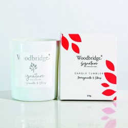 Bougie parfumée Grenade & Agrume/Pomegranate & Citrus 310g - Woodbridge Collection Signature