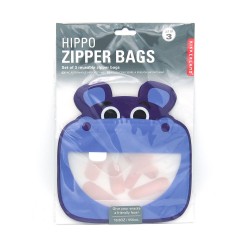 Zip sacs Hippopotames -...