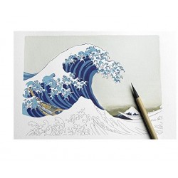 Carnet de cartes postal aquarelle Japanese designs – Pépin Press