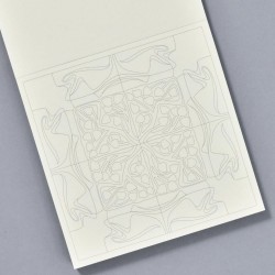 Livret de cartes à colorier Art Nouveau