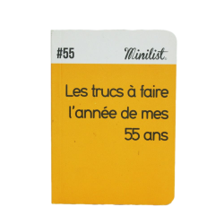 Carnet Minilist n°55 «Les...