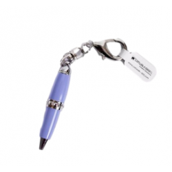 Mini stylo porte-clés Lavande avec strass - Catwalk