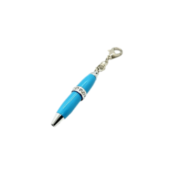 Mini stylo porte-clés Bleu...