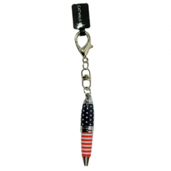 Mini stylo porte-clés Drapeau americain - Catwalk