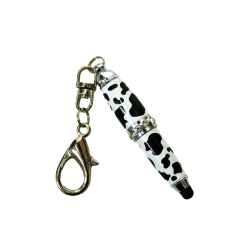 Mini tactile porte-clés noir et blanc - Catwalk