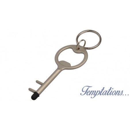 Porte-clés "Key" avec décapsuleur et stylet intégrés - Munkees