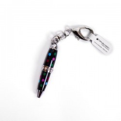 Mini stylo porte-clés noir...