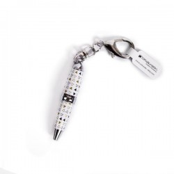Mini stylo porte-clés Blanc...