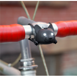 Lampe de vélo chat miaulant - Kikkerland