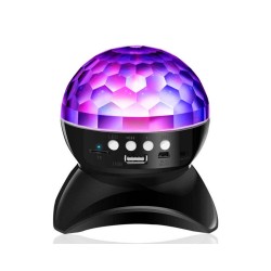 Magic Ball Rotating Enceinte bluetooth disco