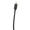 Cable flip IPhone/micro USB noir - kikkerland
