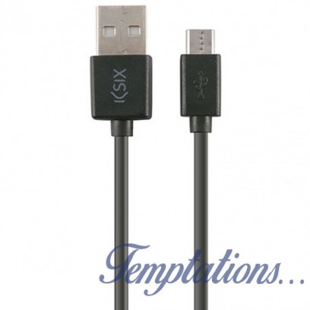 Cable micro USB noir - Ksix