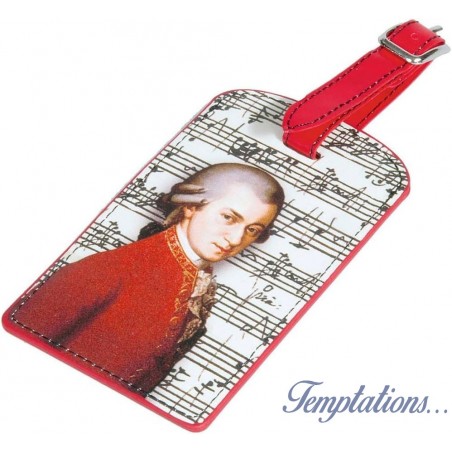 Étiquette de bagage - Mozart - Fridolin