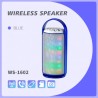 Enceinte Bluetooth Disco light WS-1602 bleue