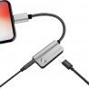 Câble doubleur jack et charge lightning iPhone