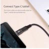 Adaptateur Micro USB vers USB-C Baseus – Noir