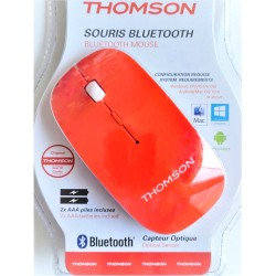 Souris Bluetooth rouge Thomson