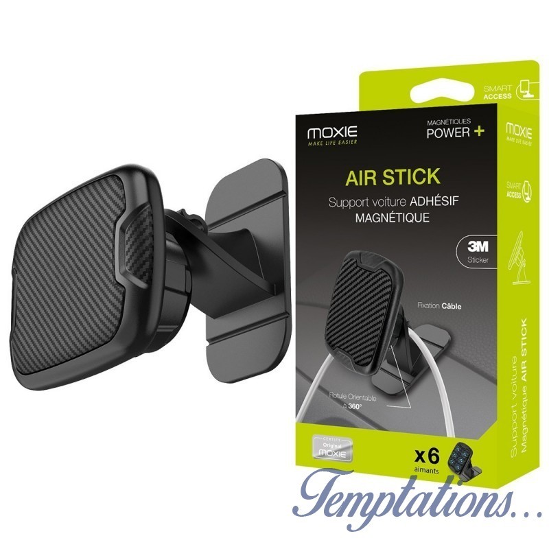 Support téléphone voiture AIR STICK - MOXIE