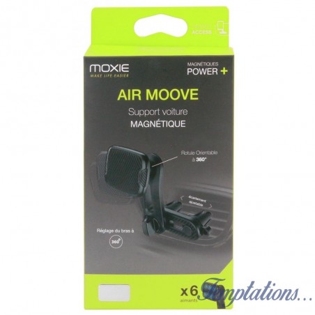 Support voiture magnétique avec Bras articulé AIRMOOVE - Moxie
