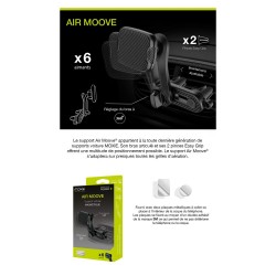 Support voiture magnétique avec Bras articulé AIRMOOVE - Moxie