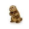 Peluche Marmotte WWF animaux de la forêt -