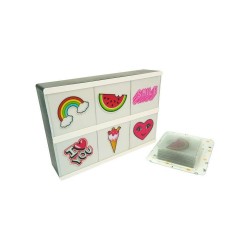 Pins colorés pour Light box - Fisura