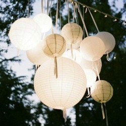 Lanternes décoratives en papier