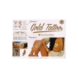 Tatouages éphémères Gold Tattoo.G3