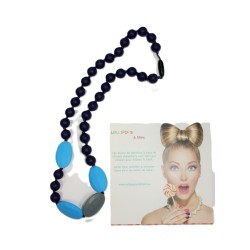 Collier Candy navy -...