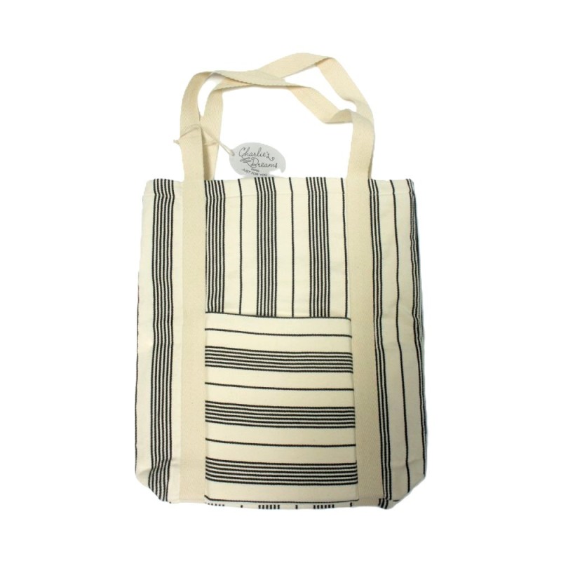 Sac fourre-tout à bagages émotionnel - Sac en coton amusant avec citation sarcastique Je plaisante, comme si tout irait dedans ici - Canada