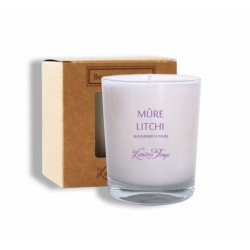 Bougie Mûre Litchi 180g – Les lumières du Temps